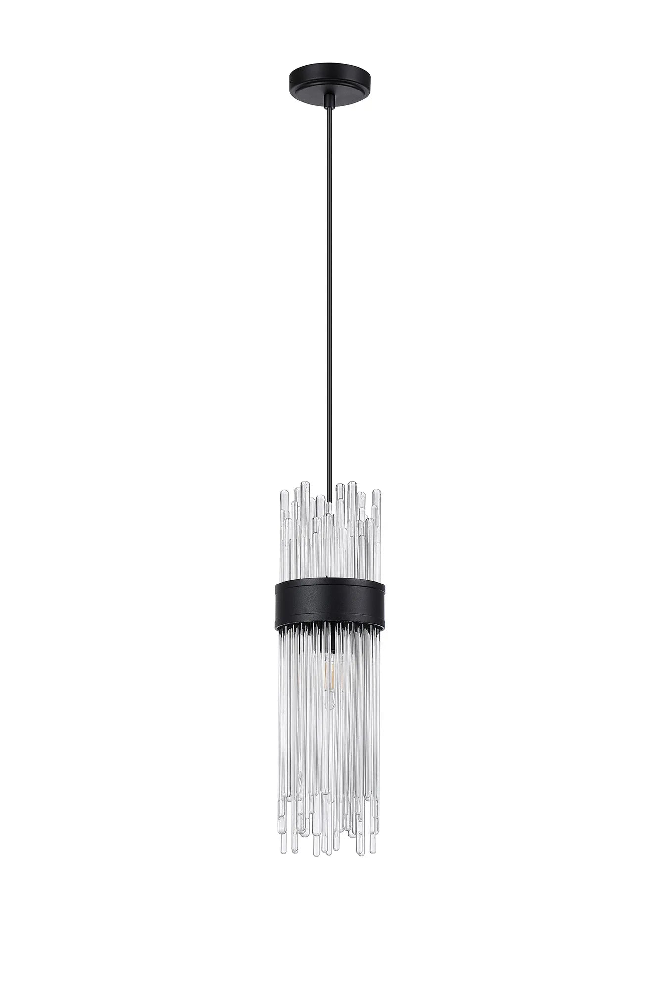 Colmar Modern Single Ceiling Light for Bathroom - Energy Efficient LED Fixture in Multiple Colors (White, Chrome, Black) - Perfect for Vanity, Powder Room & Spa Lighting