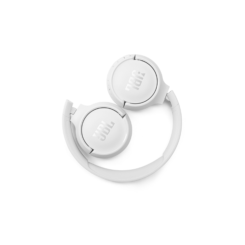 JBL Tune 510BT Wireless On-Ear Headphones - White | Bluetooth Headset for Gym, Travel & Work