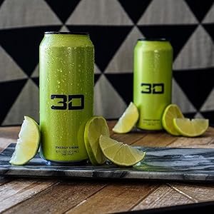 3D Energy Drink - 12 Pack, 473ml Cans - Sugar-Free, High Caffeine Energy Booster for Workouts, Gaming & Study - Great Taste, Zero Calories, Vegan Friendly