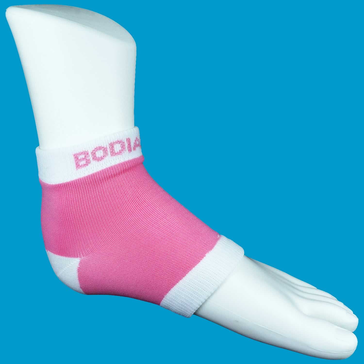 O'Keeffe's Moisturizing Gel Heel Socks & Foot Cream Bundle - 2 Pairs Pink Large Sleeves for Cracked Heels & Callus Treatment | Overnight Hydration Therapy for Dry Feet | Perfect for Diabetics & Winter Foot Care