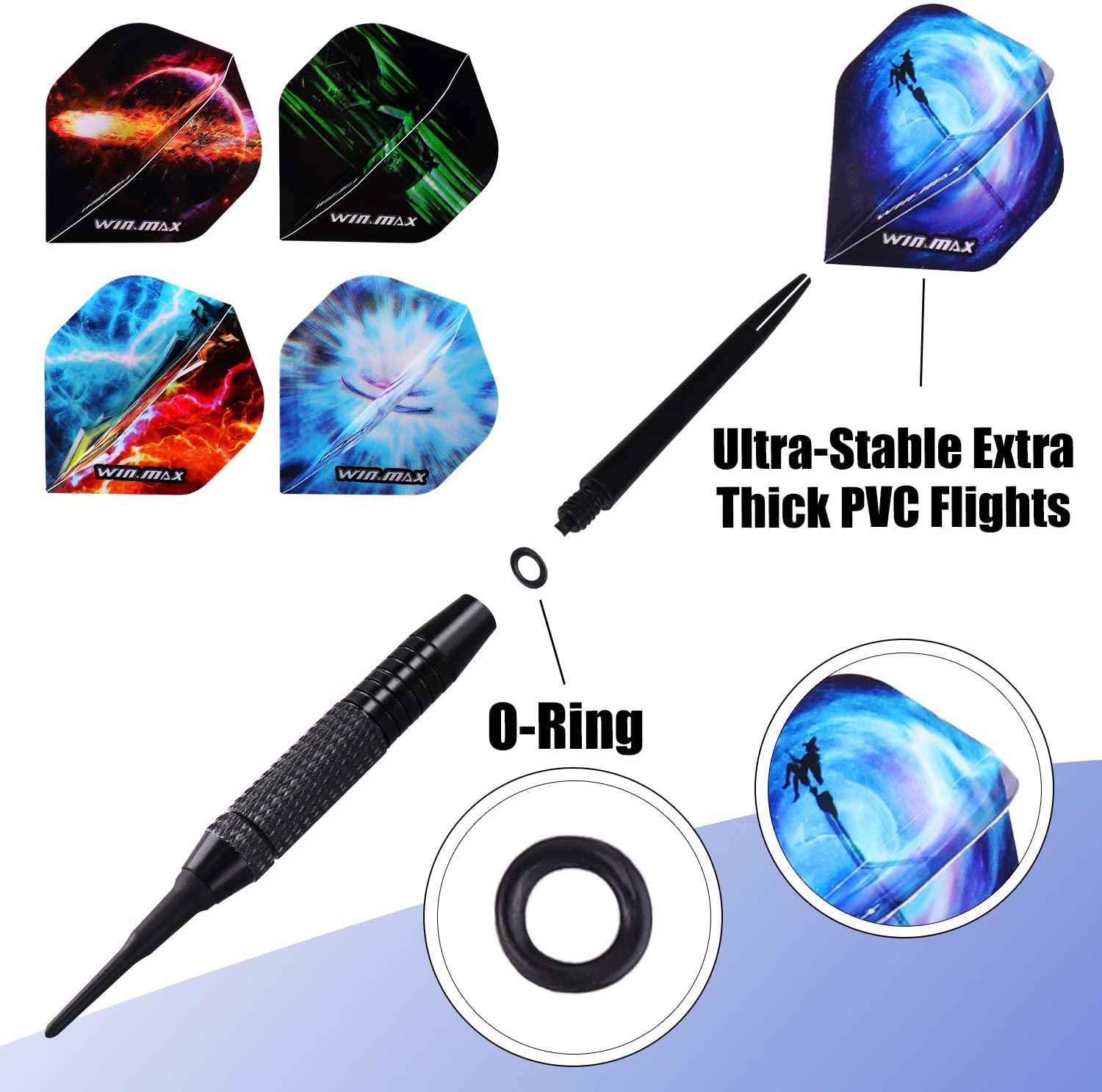 Electronic Dart Board LED Digital Dartboard for Adults with Cabinet & 12 Soft Tip Darts - Perfect for Game Rooms, Bars, and Family Game Nights