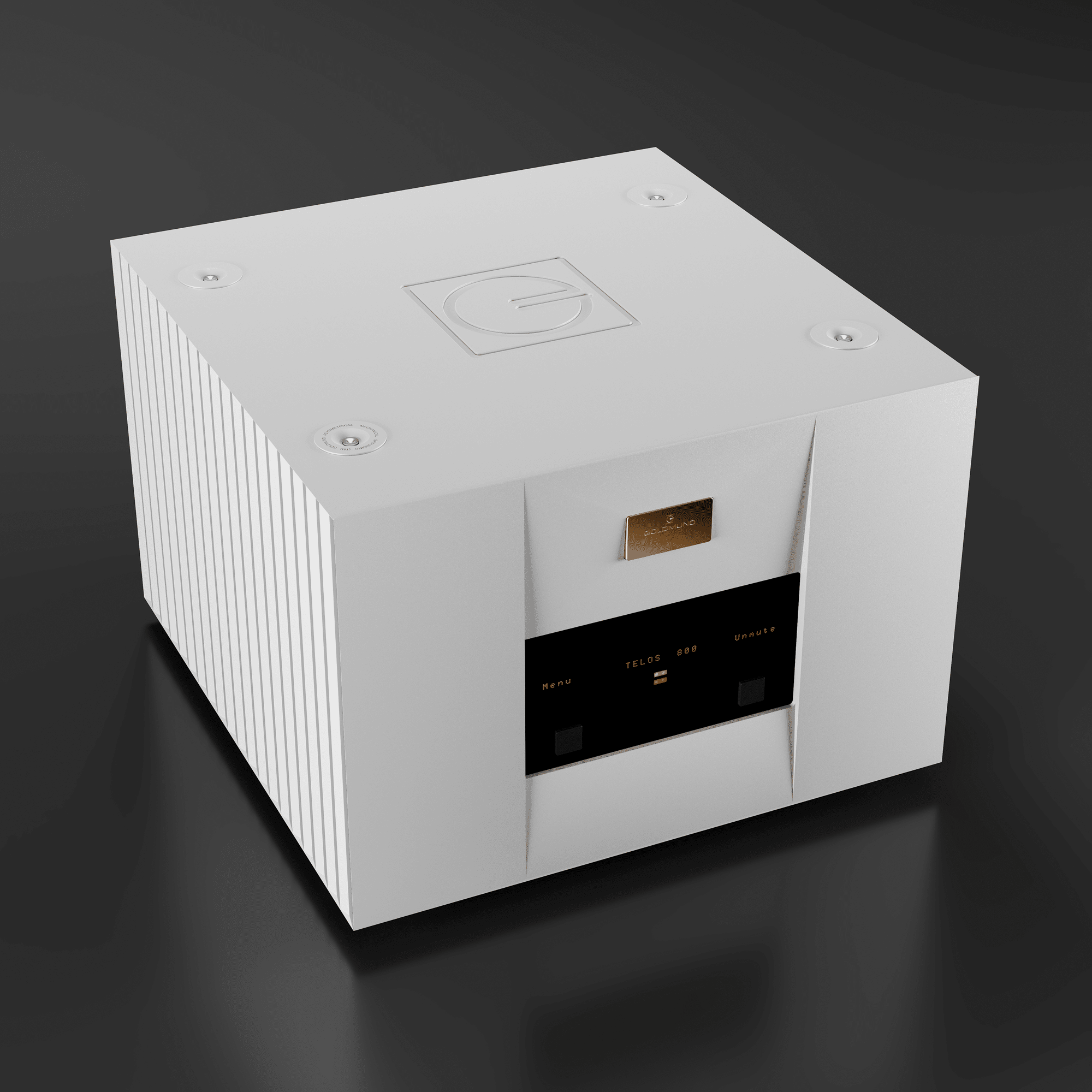Goldmund Telos 800 High-End Stereo Power Amplifier - Premium Audio Equipment for Audiophiles | Perfect for Home Theater Systems & Professional Recording Studios