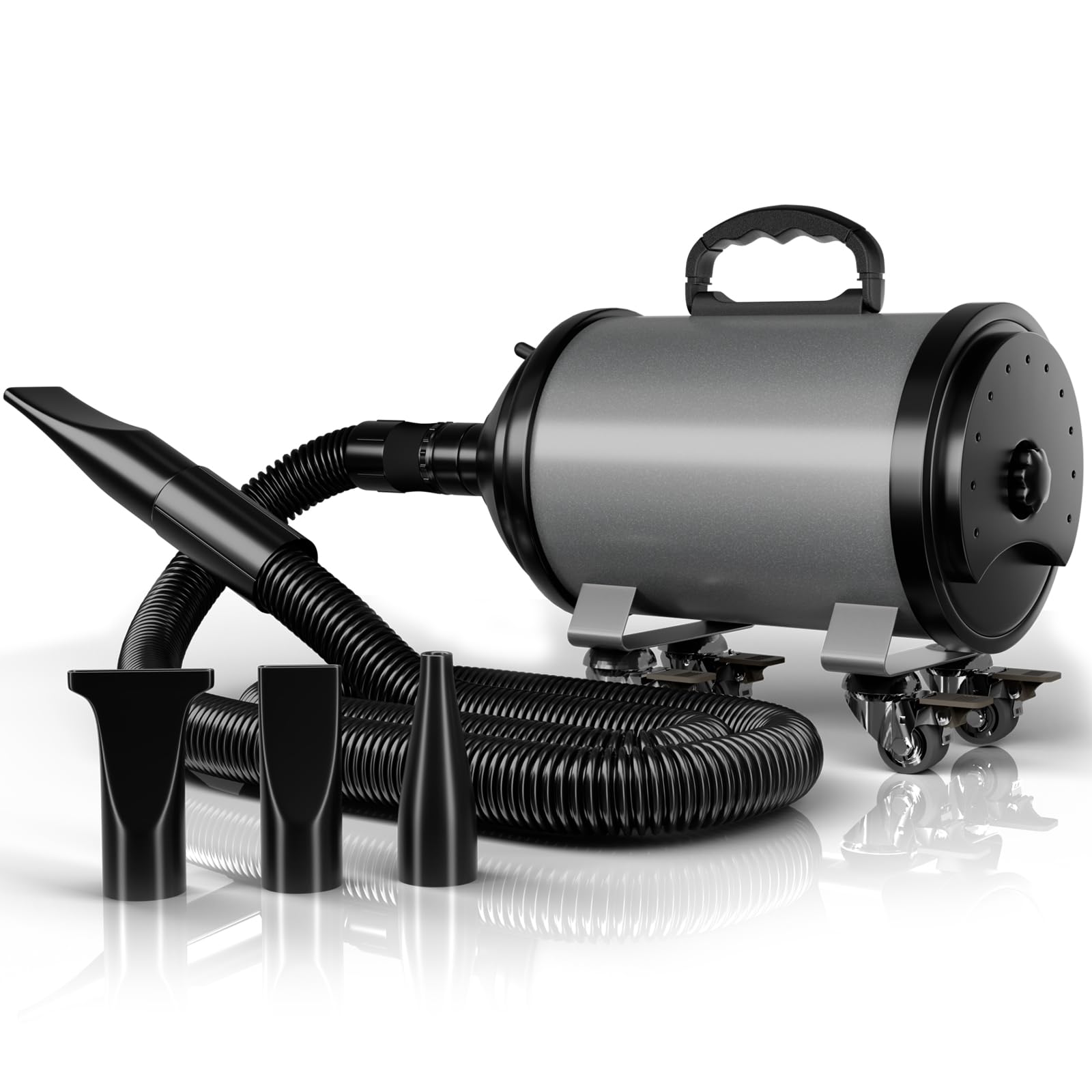 Car Dryer Air Blower - 2-Speed Adjustable Motorcycle & Pet Dryer with 16ft Hose & 140°F High Heat | Perfect for Vehicle Detailing, Motorcycle Cleaning & Pet Grooming at Home