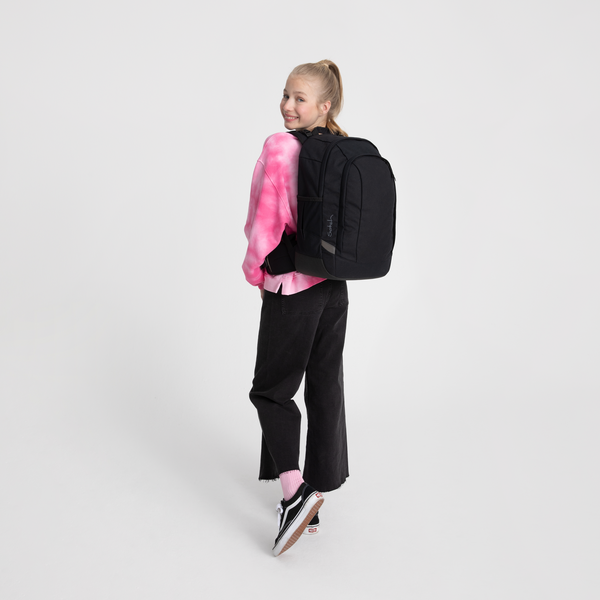 Satch Air Blackjack - Premium Lightweight Backpack for Travel, Work & School | Durable Water-Resistant Design with USB Charging Port | Perfect for Commuters, Students & Outdoor Adventures