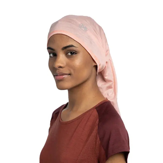 BUFF Merino Wool Lightweight Solid Coral Neck Gaiter - Breathable, Moisture-Wicking Face Mask for Outdoor Activities, Hiking, Running & Winter Sports