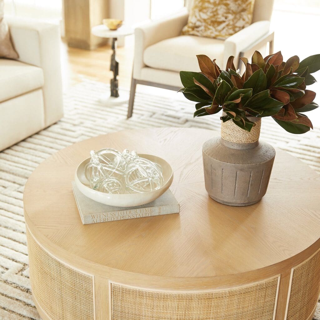 Cyan Design 11576 Lamu Coffee Table in Natural Finish - Modern Wooden Coffee Table for Living Room, Lounge & Office Decor