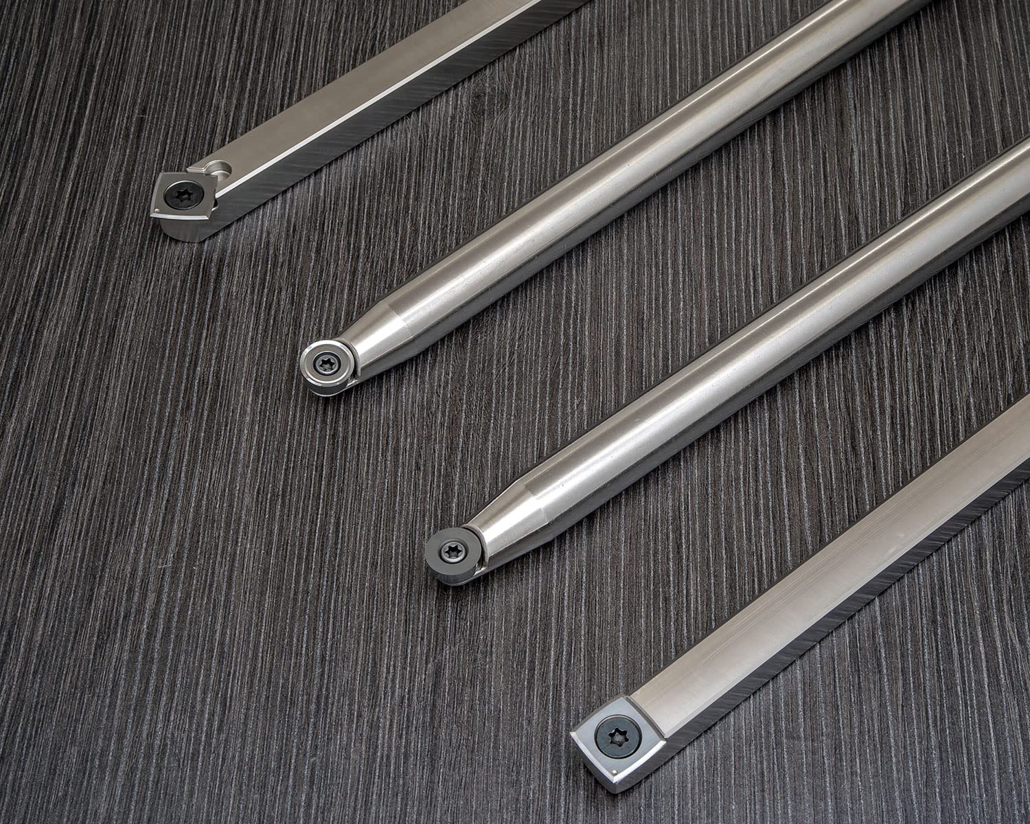 Premium USA-Made Acrylic/Resin Carbide Turning Tool Set (4-Piece) - 12