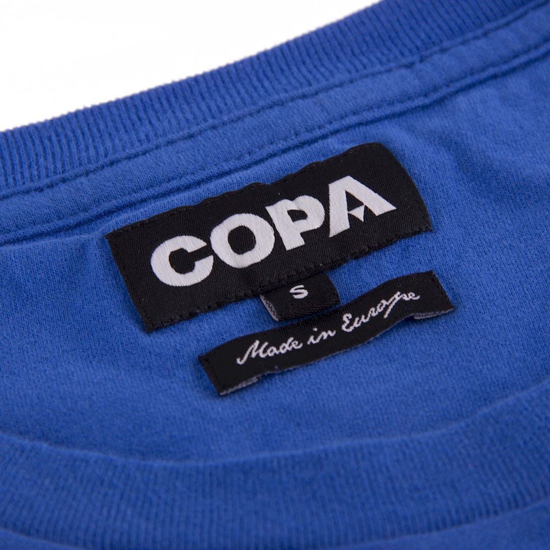 COPA Football Headbutt Embroidered T-Shirt - Vintage Soccer Fan Apparel for Men & Women - Perfect for Game Day, Training, and Casual Wear