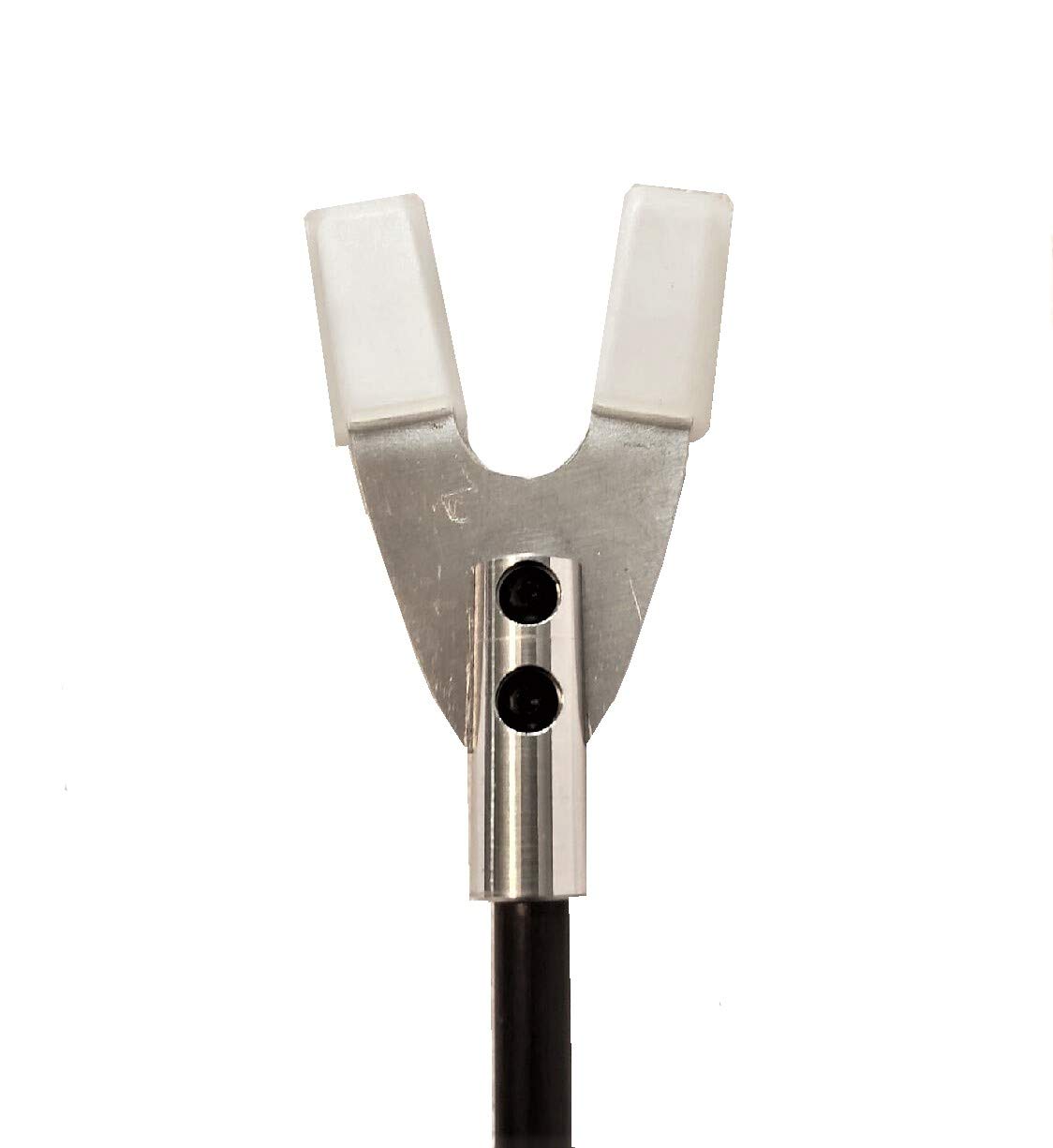 Jastick Mouthstick - V Bite Angled (22) Capacitive Touchscreen Stylus for Smartphones, Tablets & Computers - Lightweight, Durable & Rigid Assistive Device for Quadriplegics & Low Mobility Users - Perfect for Hands-Free Typing, Drawing & Device Navigation