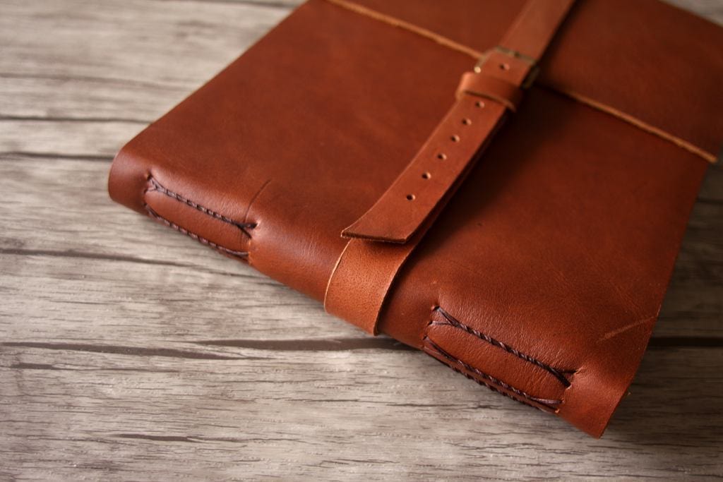 Personalized Leather Photo Frame Guest Book Album - Wedding, Anniversary & Special Events Keepsake for Memories