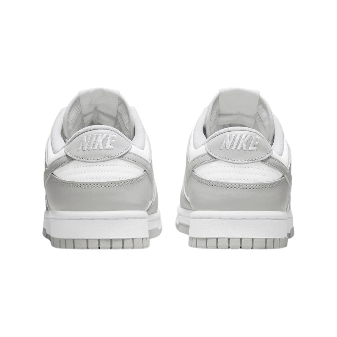 Nike Dunk Low Retro Men's Shoes - White Grey Fog Sneakers for Casual Wear, Street Style & Everyday Comfort