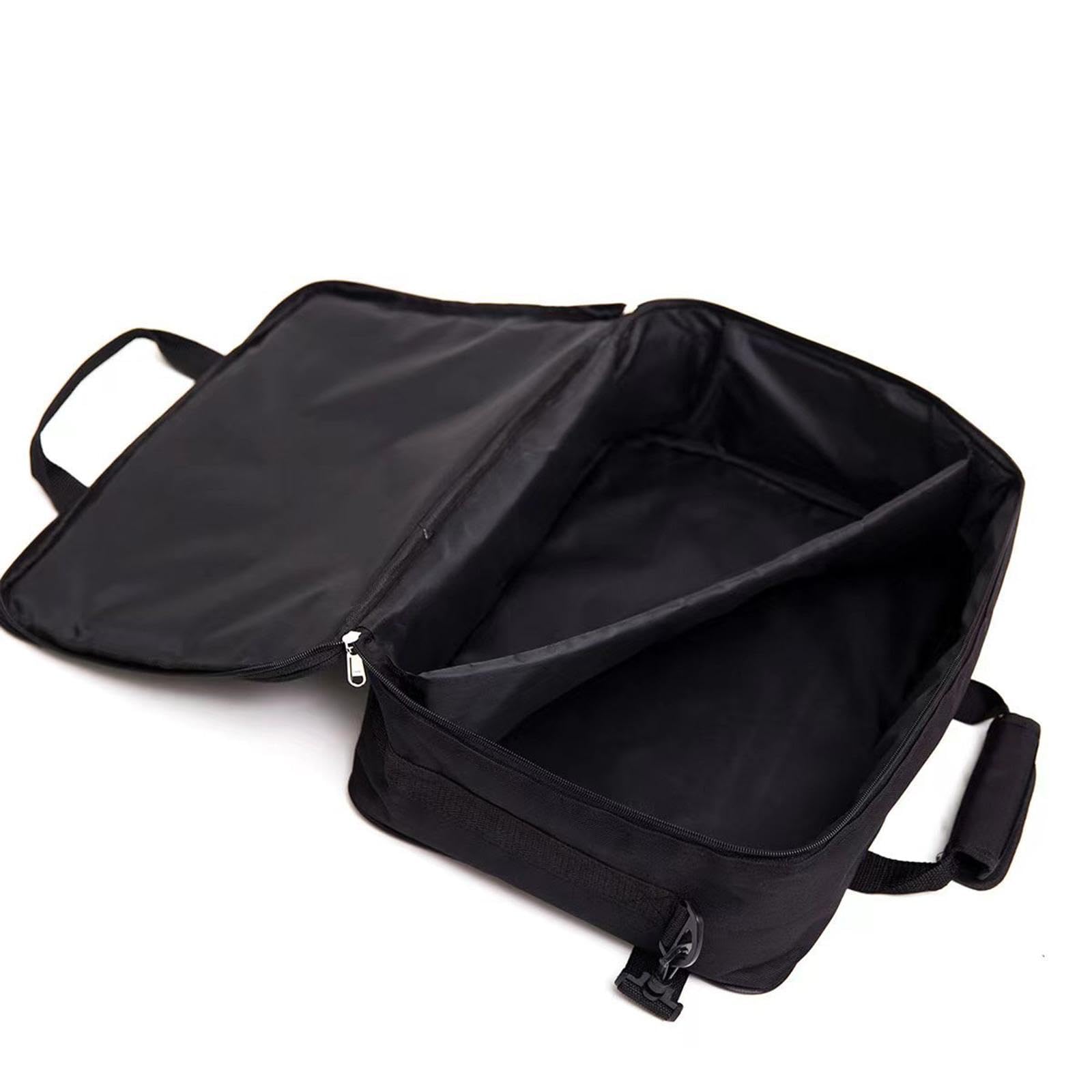 Double Bass Drum Pedal Bag - Heavy Duty Carrying Case for Single & Double Pedals - Shoulder Strap for Easy Transport - Perfect for Concerts, Gigs & Drum Kits Storage