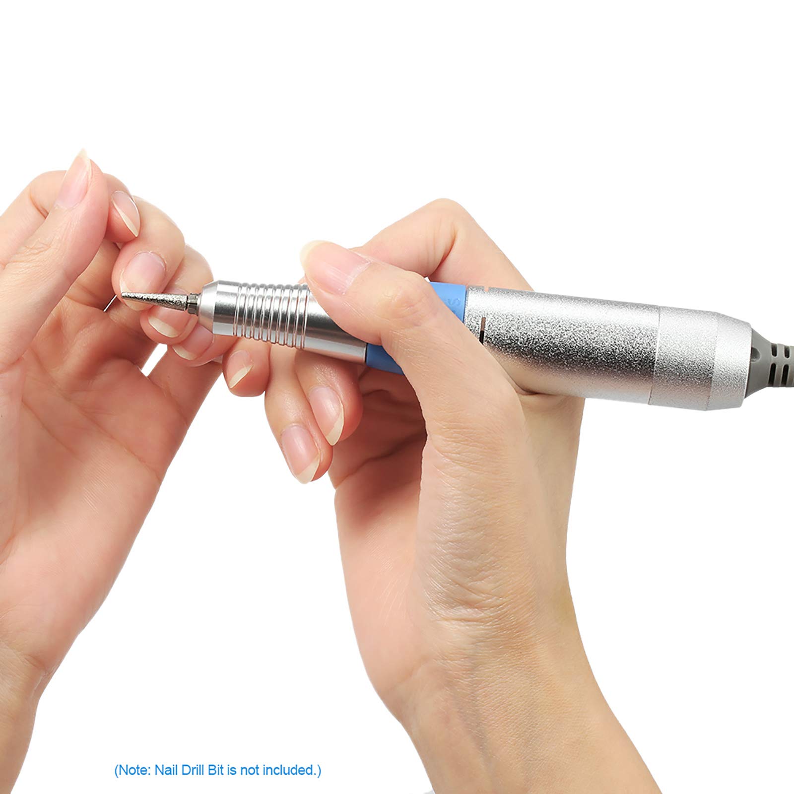 Ubersweet® 30000RPM Professional Electric Nail Drill Pen - Cordless Nail File Handpiece for Manicure & Pedicure - Salon & Home Nail Art Tool - Perfect for Gel Polish Removal & Acrylic Nail Shaping