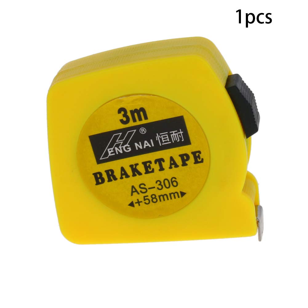 Utoolmart 3m / 9.8ft Steel Retractable Tape Measure - Professional Metric Scale Measuring Tool with Durable Plastic Case (1Pcs) - Perfect for Construction, DIY Projects, and Home Improvement