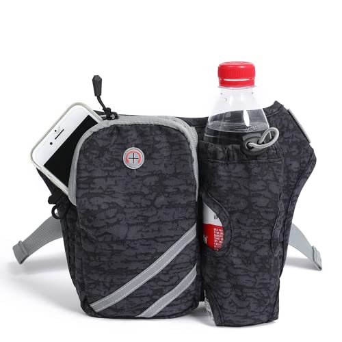 BLACK Fanny Pack with Holder