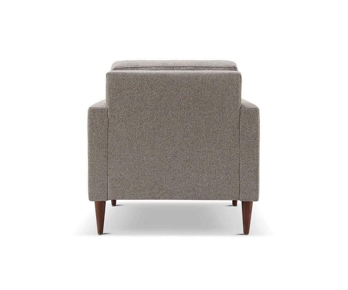 Everly Chair - Modern Accent Chair for Living Room, Bedroom & Office - Comfortable Upholstered Armchair with Sturdy Metal Legs - Perfect for Relaxing, Reading & Decorating Your Home