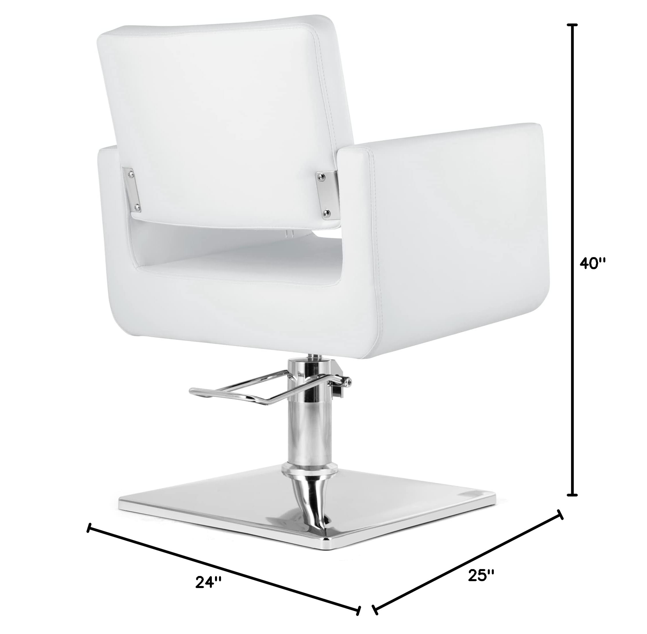 Professional Hydraulic Salon Chair for Hair Stylists & Barbers - Adjustable Beauty Chair with Pump for Hair Salons & Barber Shops - Perfect for Haircuts, Styling & Beauty Treatments