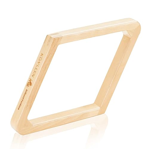 9-Ball Diamond Rack-Wood Color