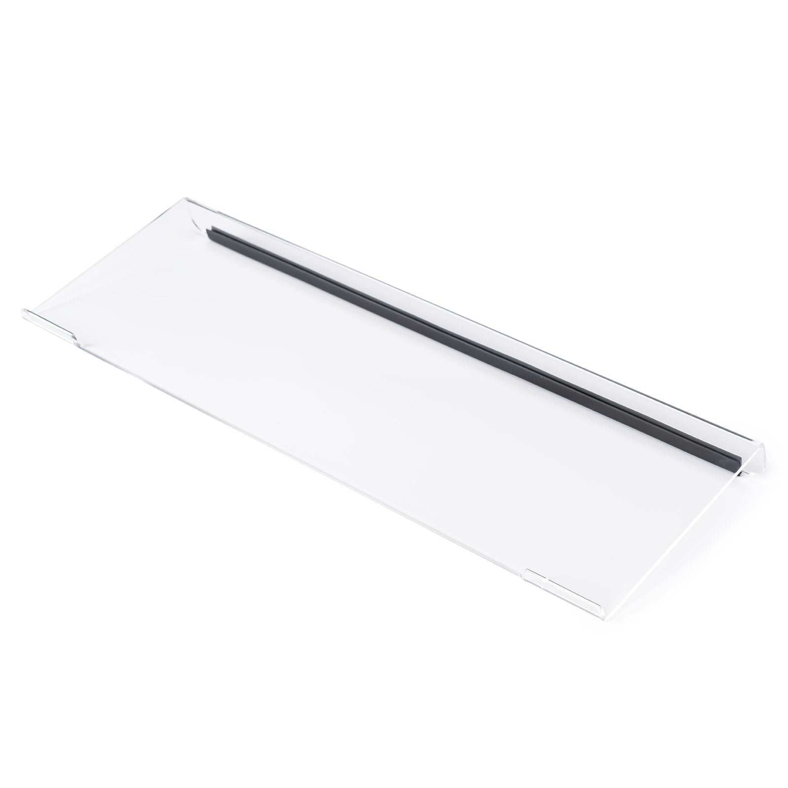 BOOMIBOO Acrylic Keyboard Holder - Ergonomic Tilted Stand with Anti-Slip for Office & Home