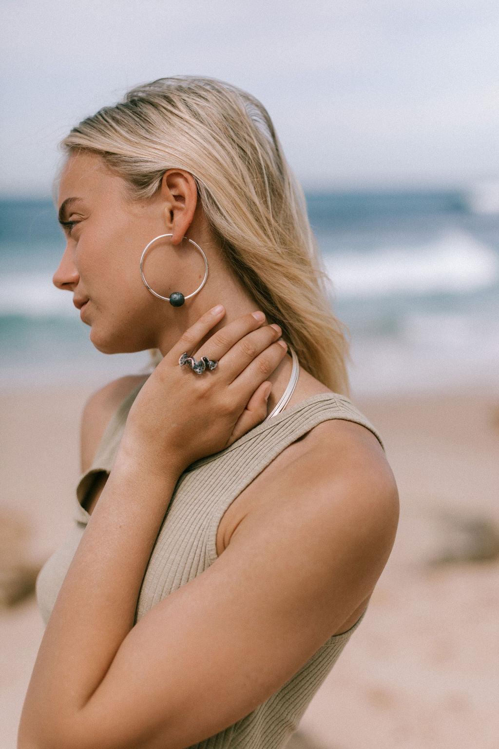 Ox Lace Frill Ring - Sterling Silver Jewelry for Women, Elegant & Dainty Accessory - Perfect for Weddings, Parties & Everyday Wear