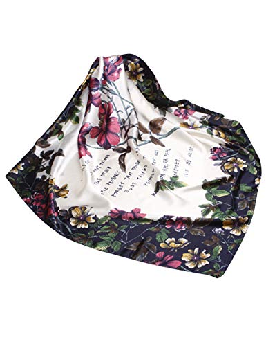 Letter Flower Navy Blue