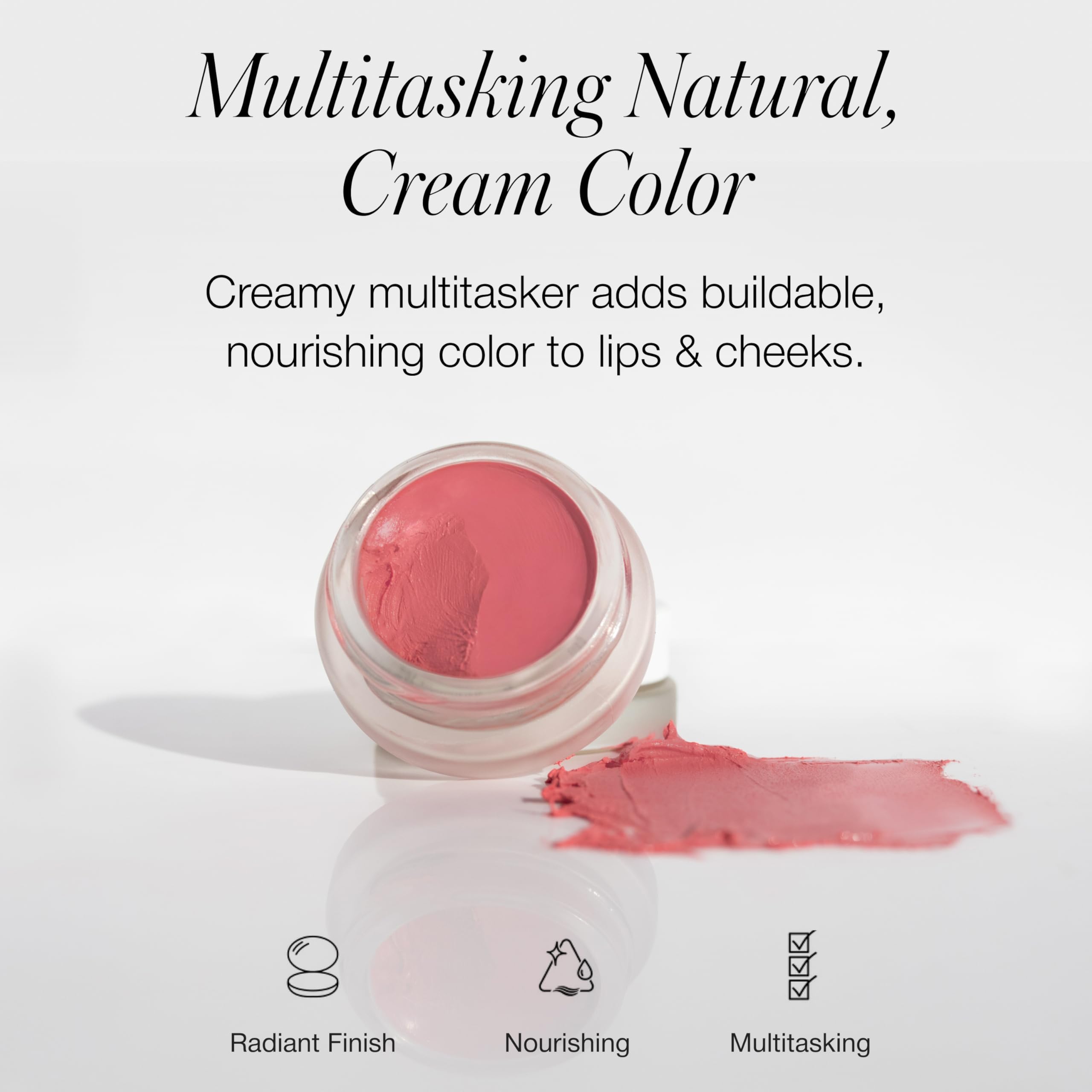 RMS Beauty Lip2Cheek - Cream Blush & Lip Tint | Natural, Long-Lasting Cheek Stain | Vegan & Cruelty-Free Makeup | Perfect for Everyday Wear & Special Occasions