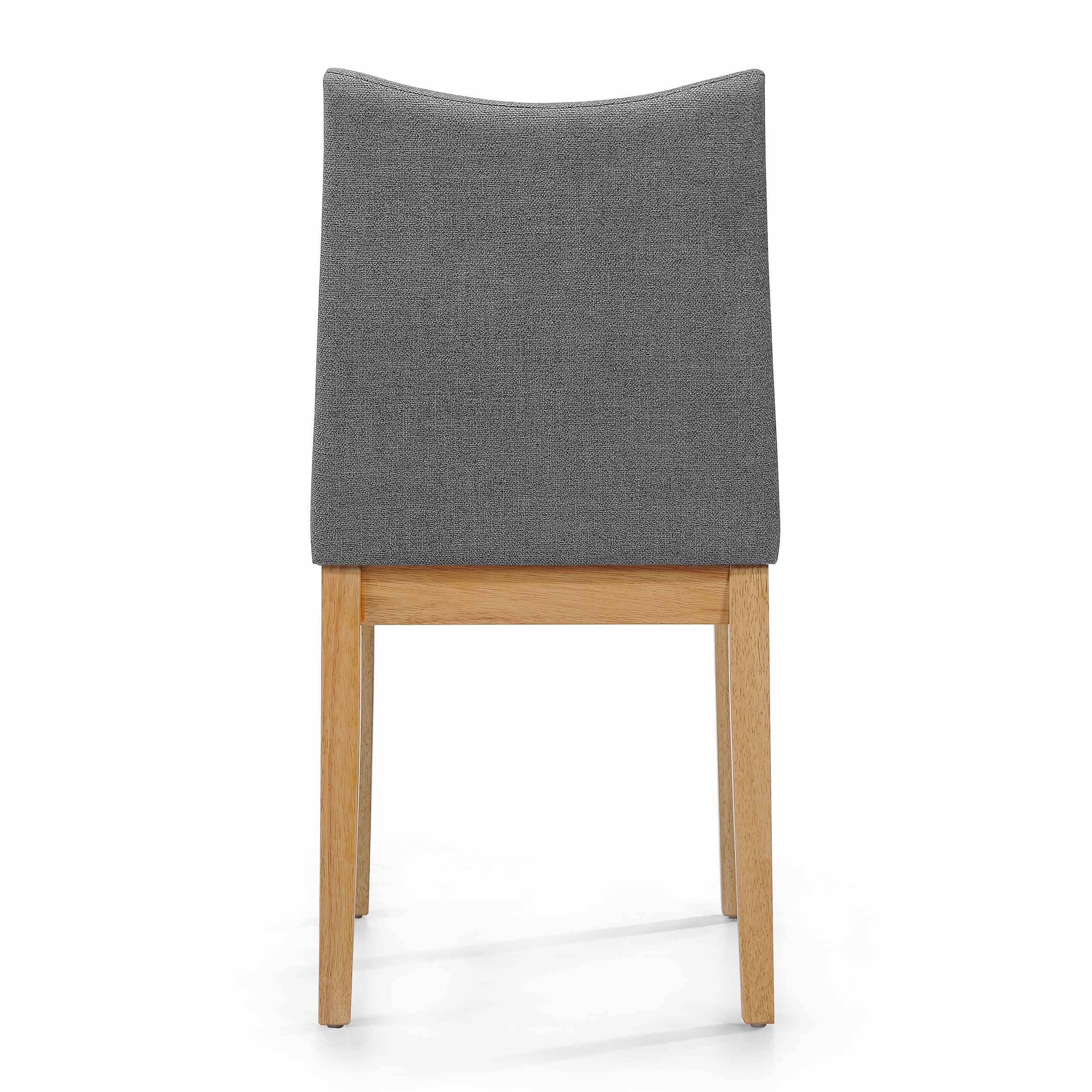 Modern Dining Chairs Set of 2 - Comfortable Kitchen Chairs with Padded Seat - Perfect for Dining Room, Kitchen, Breakfast Nook & Small Spaces