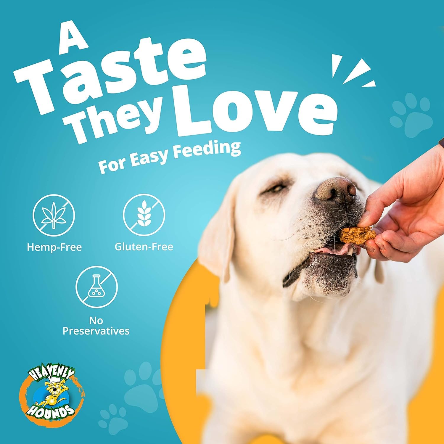 Natural Peanut Butter Chews for Dogs - Anxiety Relief Treats with Calming Ingredients - No Hemp, Grain-Free, 2 Oz (Pack of 4) - Perfect for Travel, Vet Visits & Thunderstorm Stress Relief