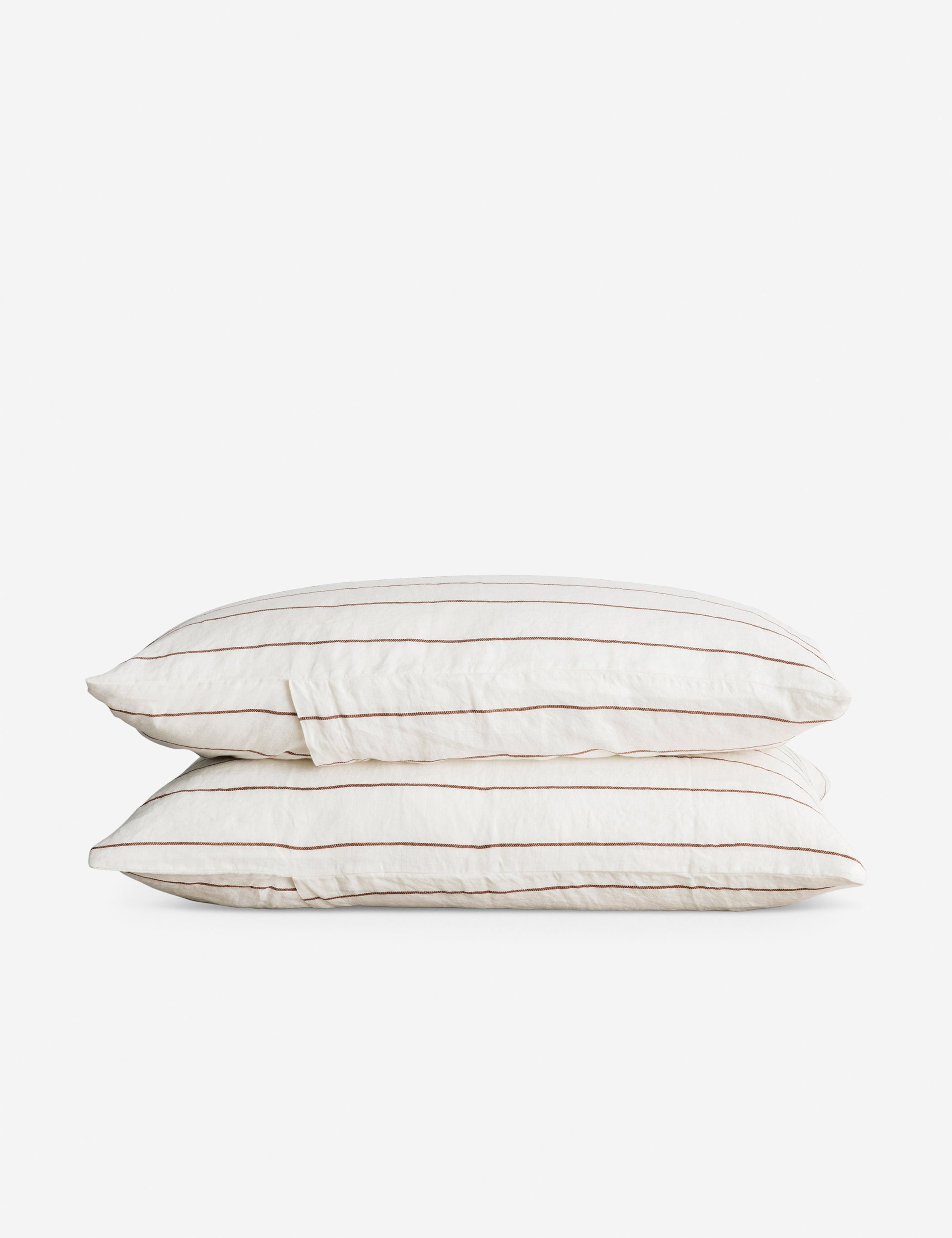 Premium European Flax Linen Pillowcase Set of 2 - 100% Natural Breathable Bedding for Cool Sleep - Perfect for Hot Sleepers & Luxury Home Decor