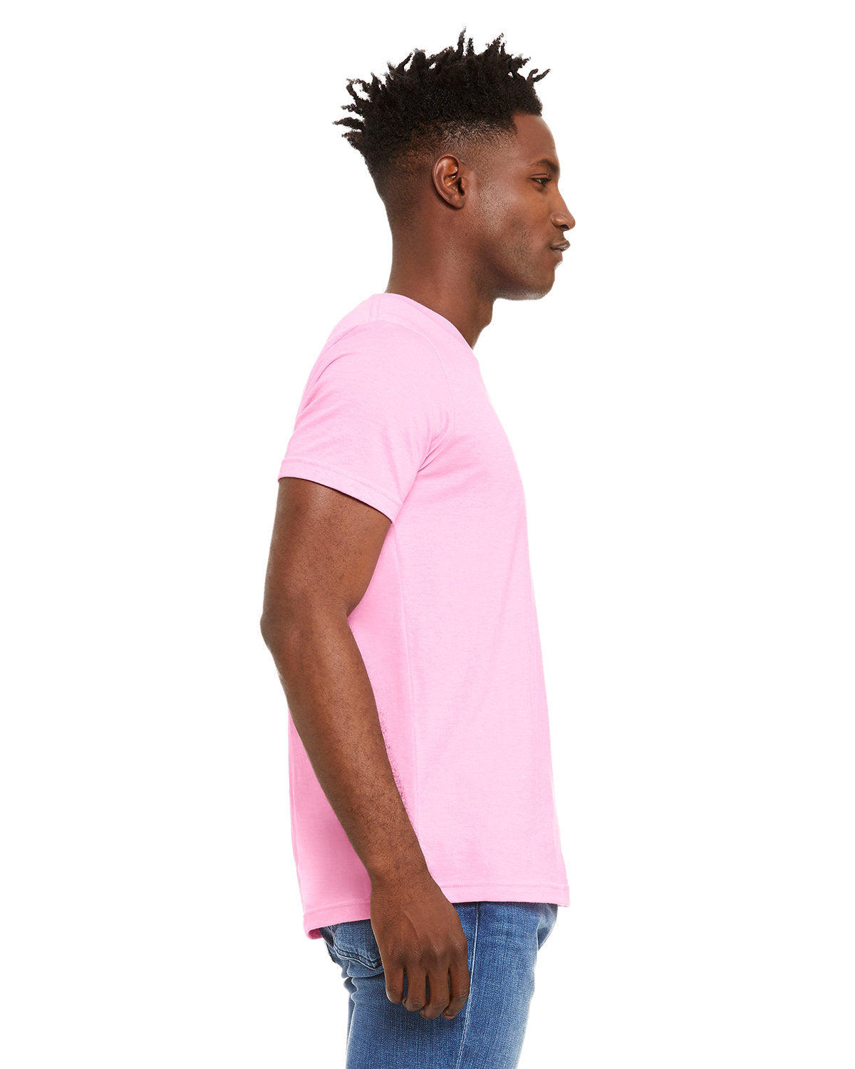 Bella + Canvas 3001CVC Unisex Heather CVC Crew Neck T-Shirt - Soft Cotton Blend Tee for Men & Women - Perfect for Casual Wear, Screen Printing & Everyday Comfort