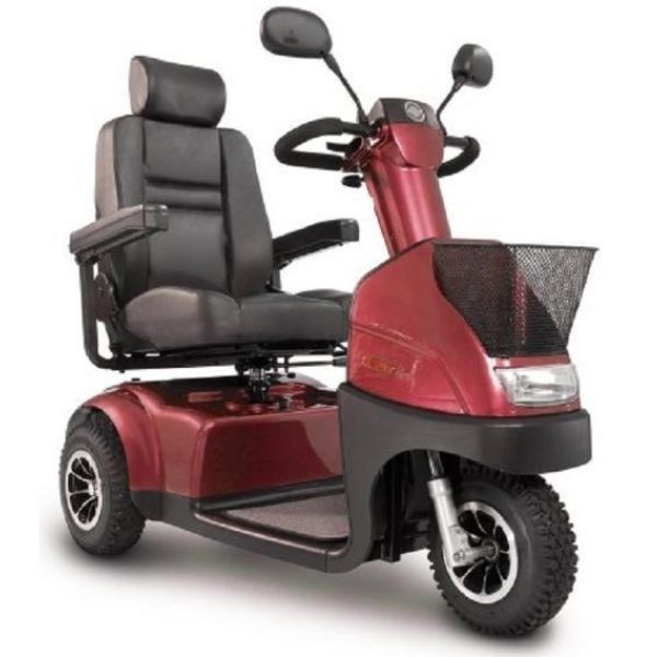 AFIKIM Afiscooter C3 3-Wheel Mobility Scooter for Adults - Lightweight Electric Scooter for Seniors & Disabled - Indoor/Outdoor Use for Shopping, Travel & Daily Mobility