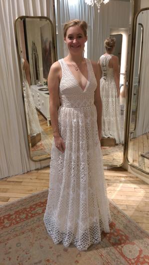 BHLDN Etoile Teagan Gown - Elegant Wedding Dress for Brides | Perfect for Beach, Garden & Formal Weddings
