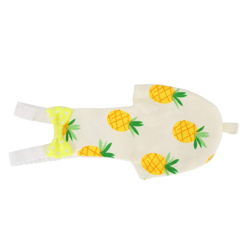 Durable Bird Diaper Clothes - Adjustable Shoulder Straps for Comfort (Size S) | Perfect for Parrots, Cockatiels & Small Birds | Home & Travel Use