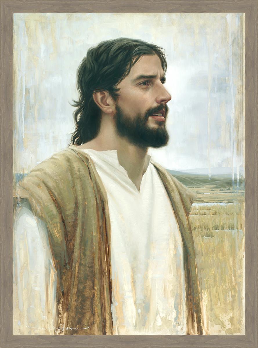 Clarity In His Mission Large Wall Art - Inspirational Christian Canvas Print for Home & Office Decor - Perfect for Living Room, Bedroom, Church