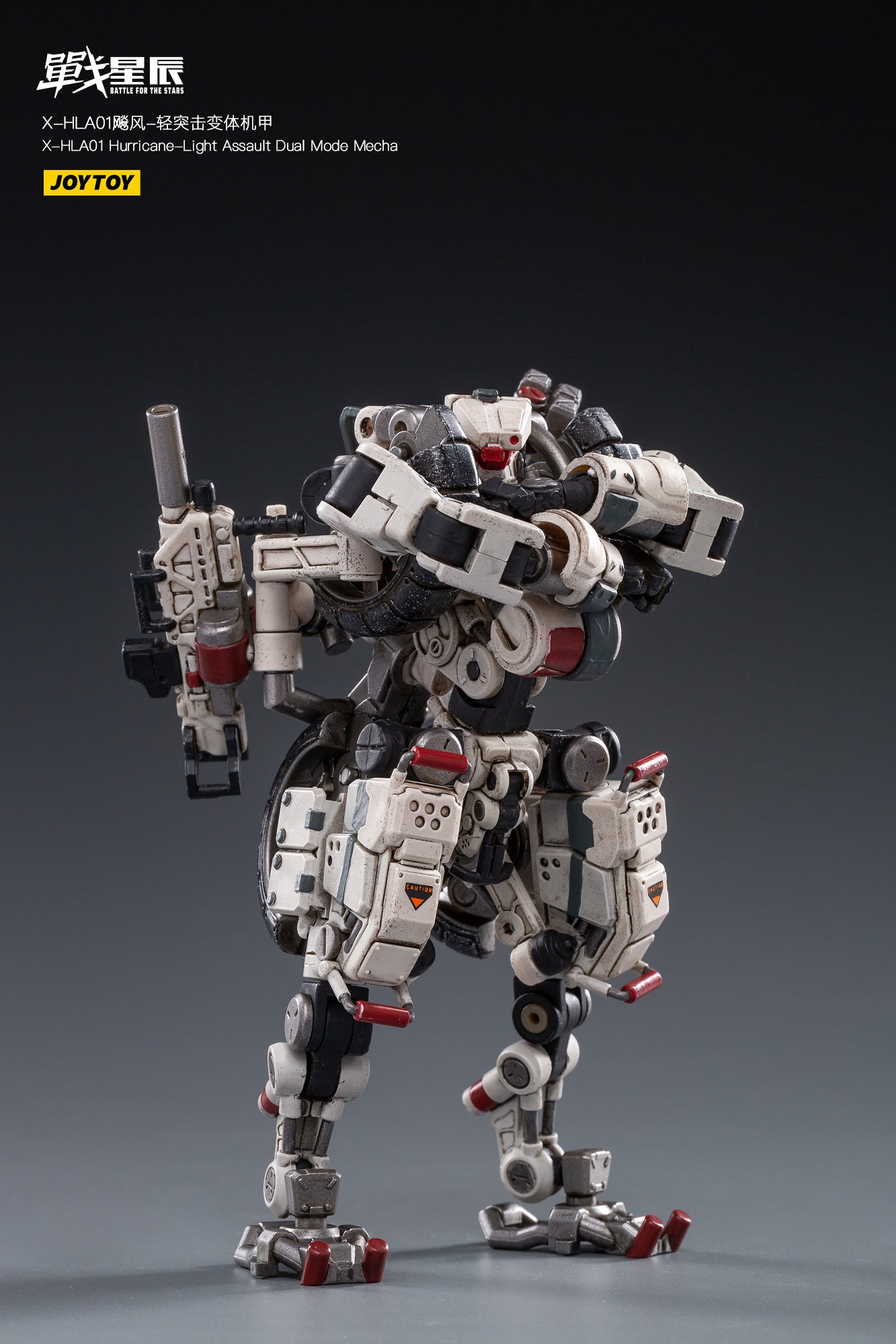 JOYTOY 1/18 Scale Transformable Mecha Model - HLA01 Hurricane Light Assault Action Figure | Collectible Robot Toy for Adults & Kids | Perfect for Display, Gifts & Anime Fans