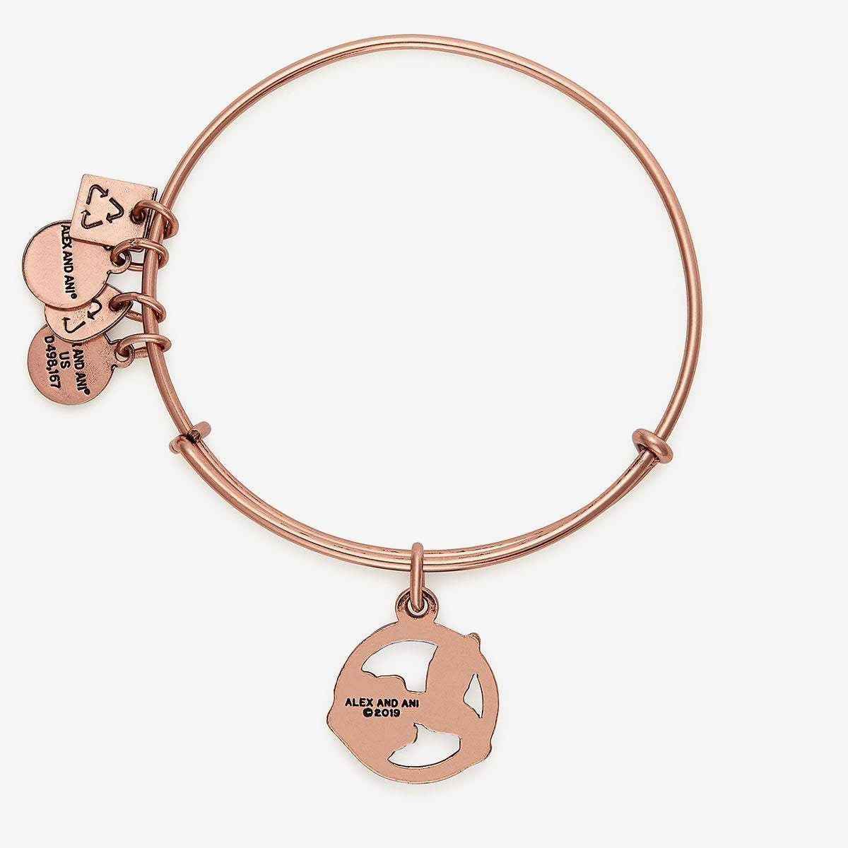 Hummingbird Charm Bangle Bracelet - Elegant Sterling Silver Jewelry for Women | Perfect Gift for Birthday, Anniversary & Everyday Wear