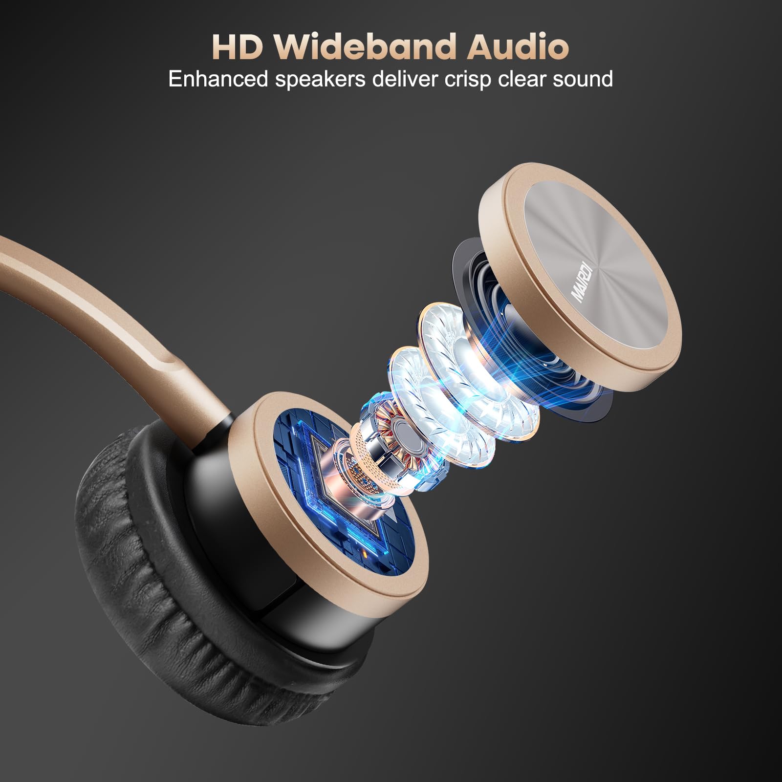 Noise Canceling Office Headset with RJ9 & 3.5mm Jack - Compatible with Polycom, Avaya, Nortel, Aastra Phones - Perfect for Call Centers, Business Calls, and Remote Work on Landline, Cell Phone, PC & Laptop