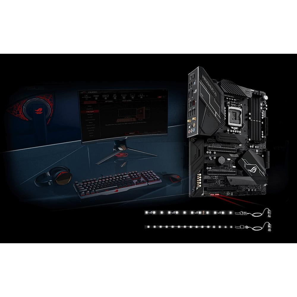 ASUS ROG MAXIMUS XI HERO WIFI Gaming Motherboard - Intel Z390 Chipset, LGA 1151, ATX Form Factor with Built-in WiFi for High-Performance PC Builds - Perfect for Gaming, Streaming, and Content Creation