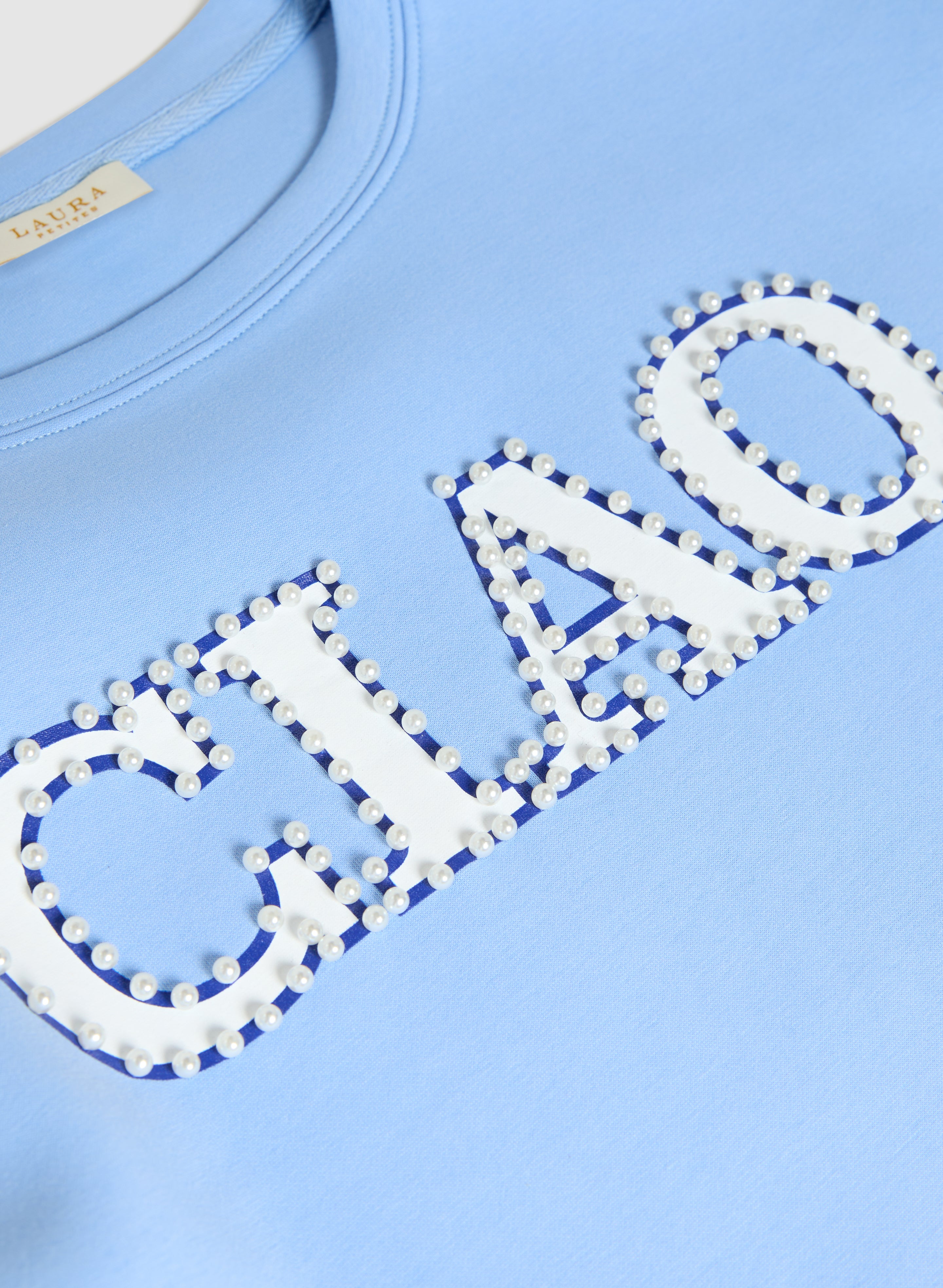 Stylish 'Ciao' Long Sleeve T-Shirt for Women - Comfortable Casual & Layering Top for Everyday Wear