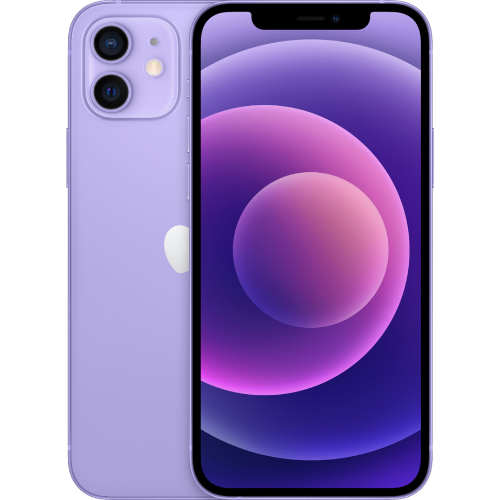 Refurbished iPhone 12 Mini 256GB Unlocked - Purple (No Face ID) | Eco-Friendly Smartphone for Work, Travel & Daily Use