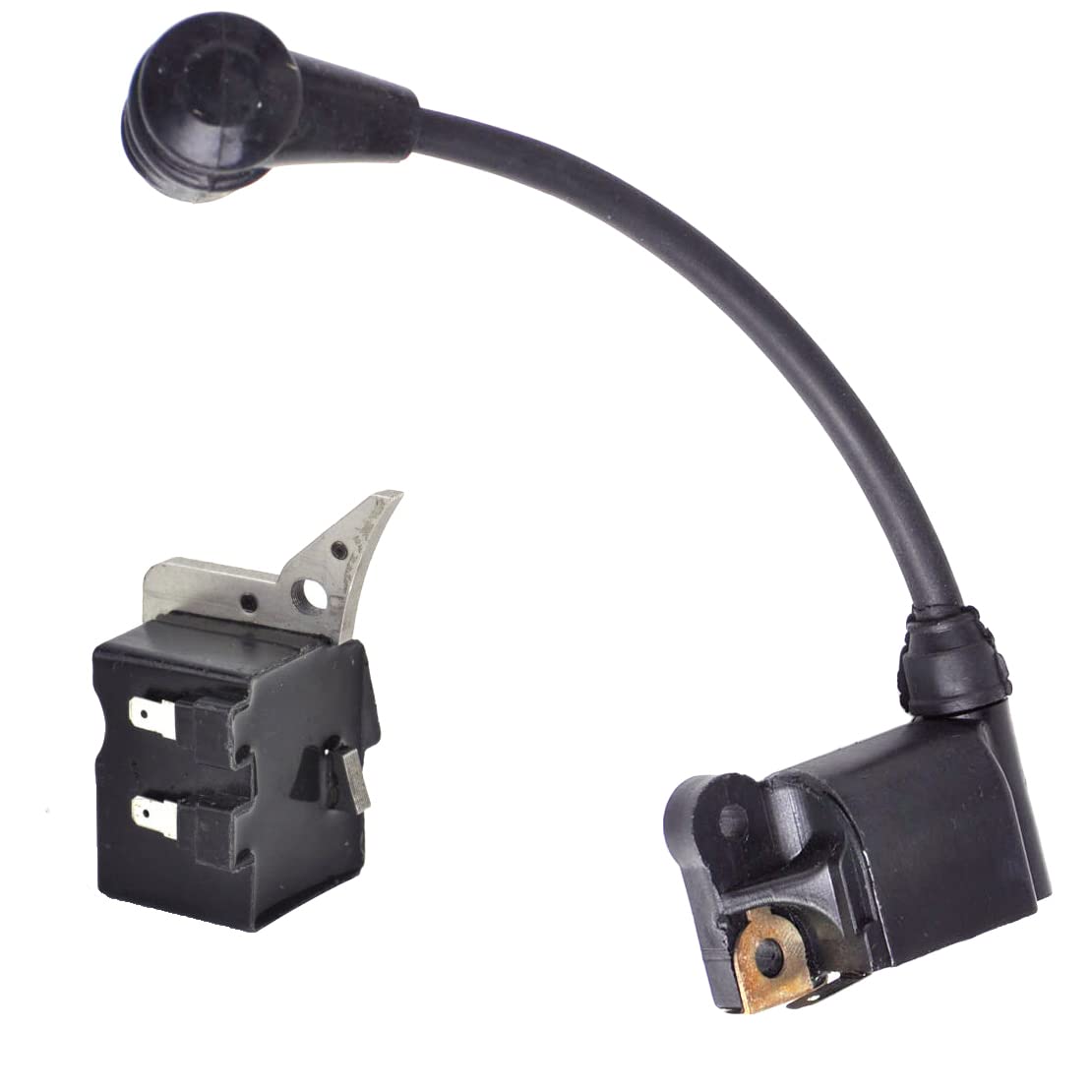 Realman 2616-71301 Electronic Ignition Coil Magnetor Stator - Compatible with Zenoah Komatsu G6200 G621 662 & Patriot PT-6220 62cc 2-Stroke Gas Chainsaw Engine - Perfect for Chainsaw Repair & Maintenance