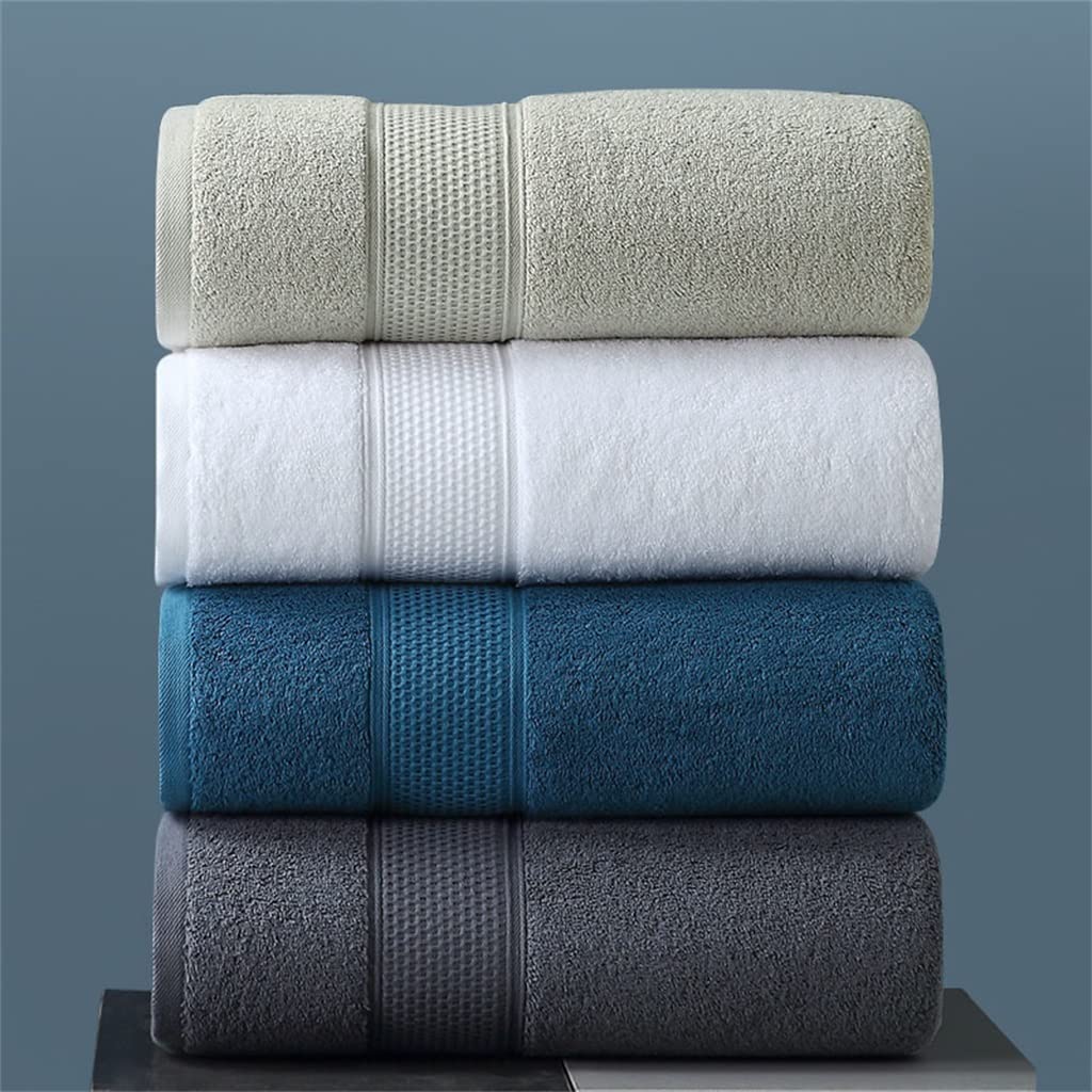 Premium Cotton Hotel Towels - Soft, Thick & Absorbent Bath, Face & Hair Towels for Home, Spa & Travel Use