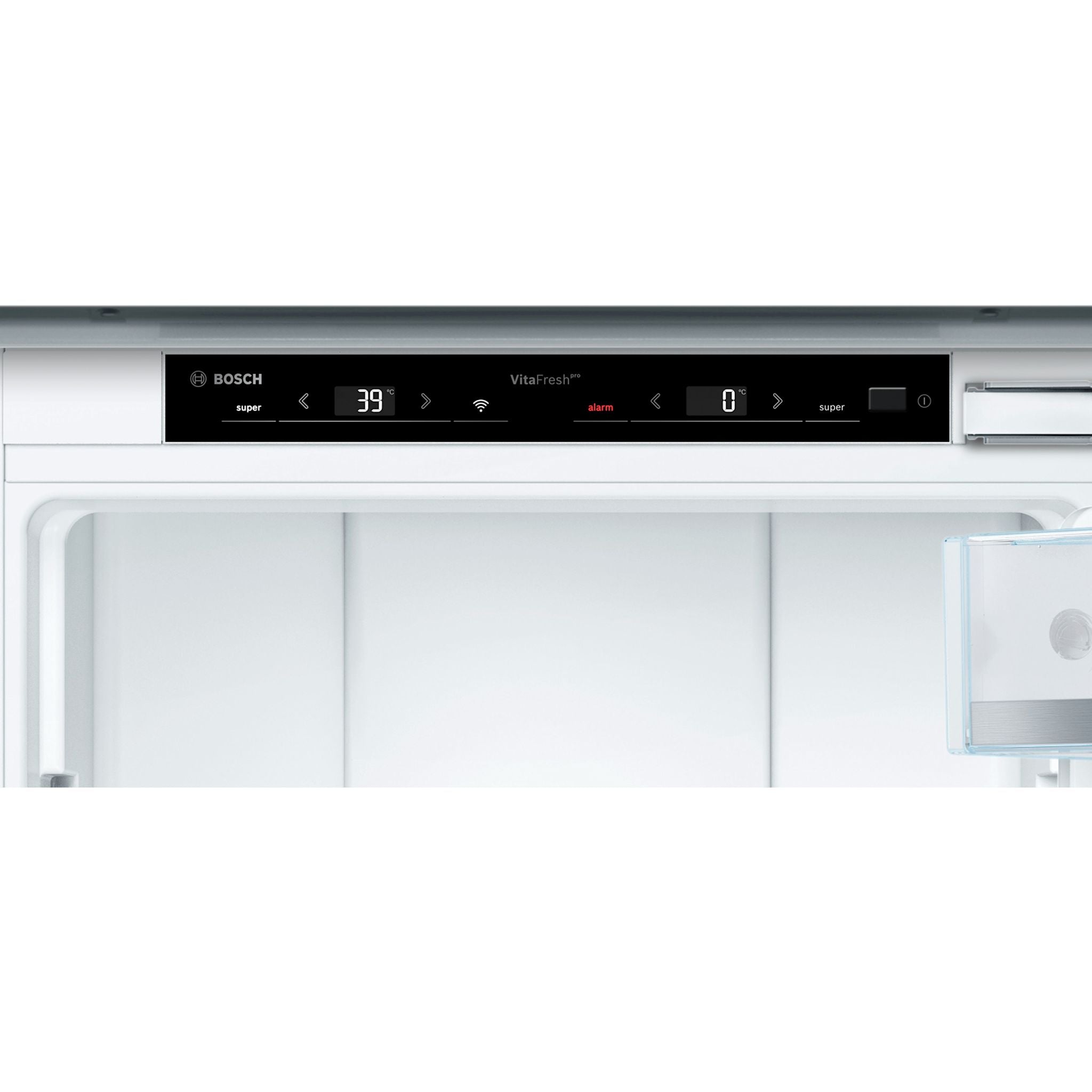 Bosch 36 Inch Built-In Refrigerator - Panel Ready Stainless Steel Smart Fridge with Dual Cooling System (Model B09IB91NSP) - Perfect for Modern Kitchens & Open Concept Homes