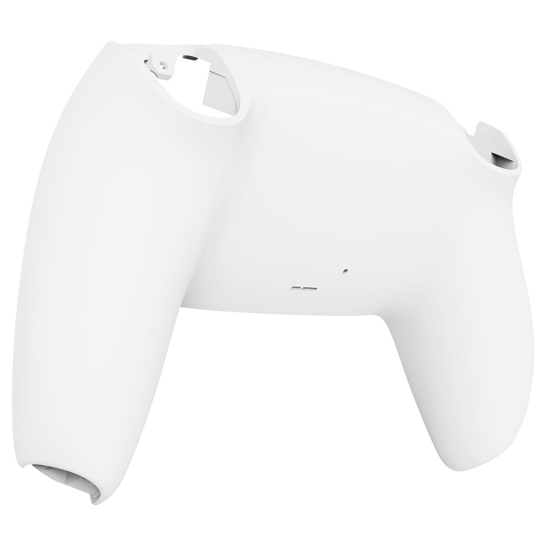 eXtremeRate White Custom Back Housing Bottom Shell for PS5 Controller - Replacement Back Cover with Easy Installation | Perfect for Gaming, DIY Mods & Controller Repair