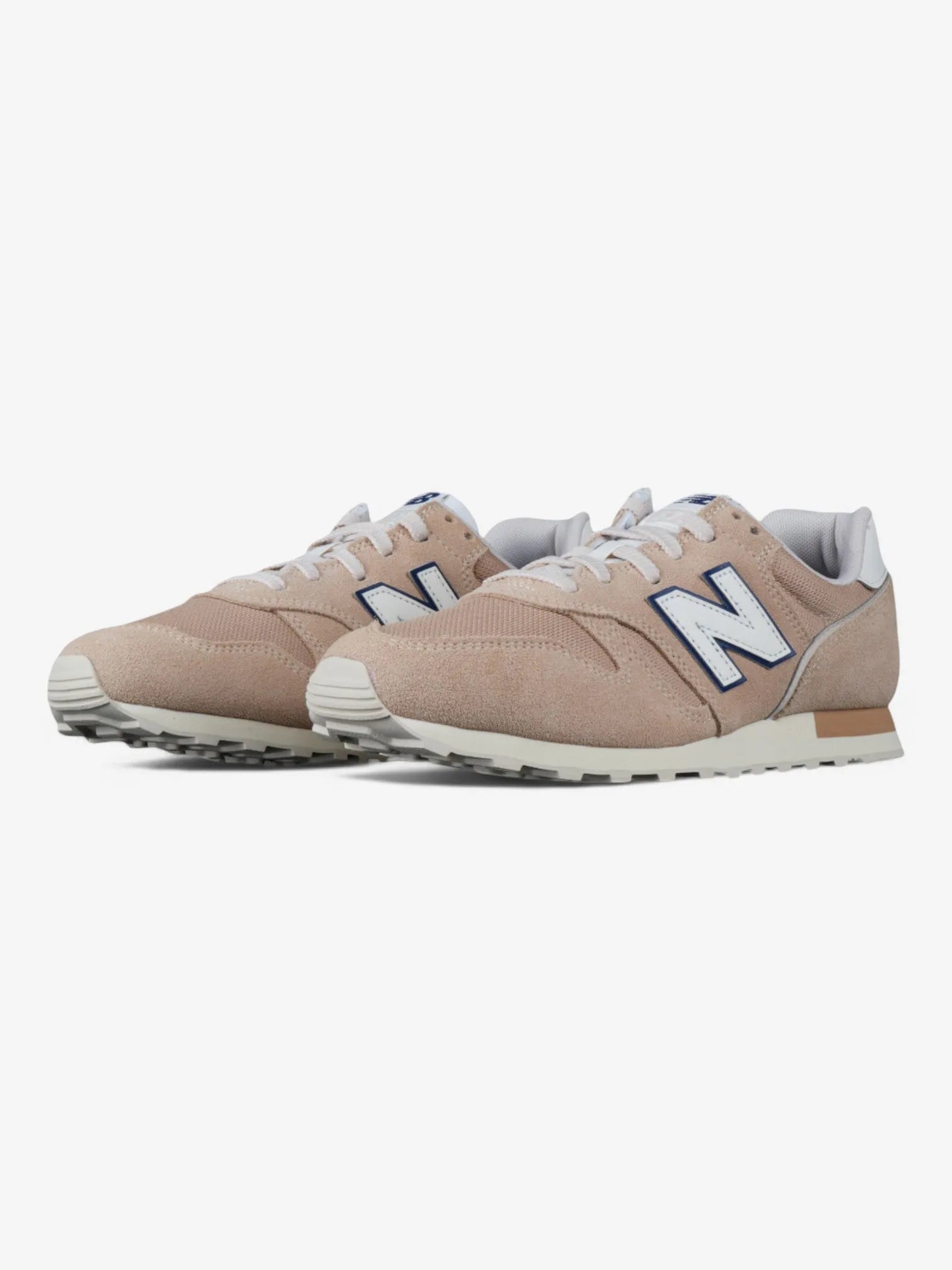 New Balance 373 Women's Sneakers - Beige & White Casual Shoes for Walking, Running & Everyday Comfort
