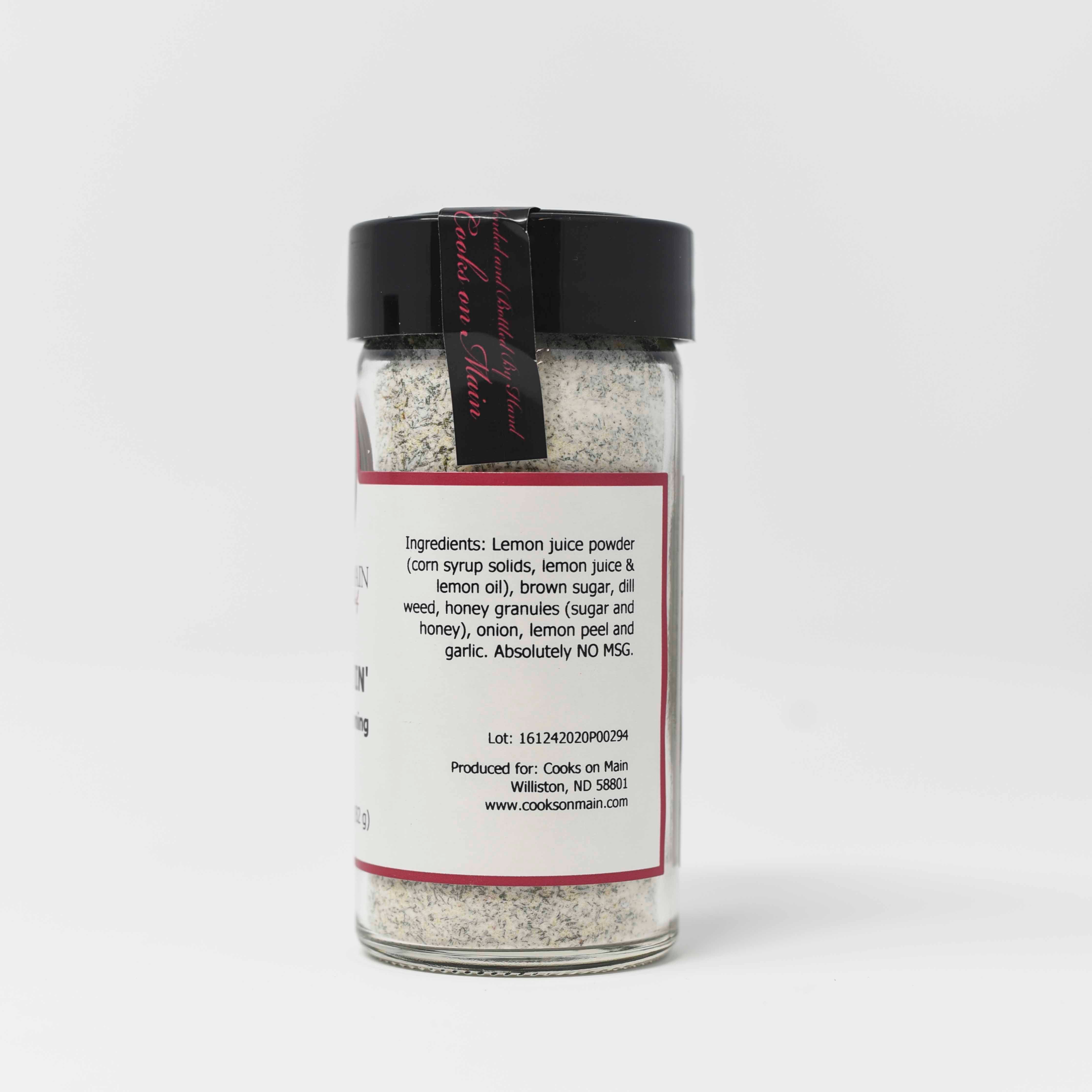 Gone Fishin' Salt Free Seasoning Blend - Healthy Low Sodium Spice Mix for Fish, Chicken & Vegetables | Perfect for Grilling, Baking & Keto Diet