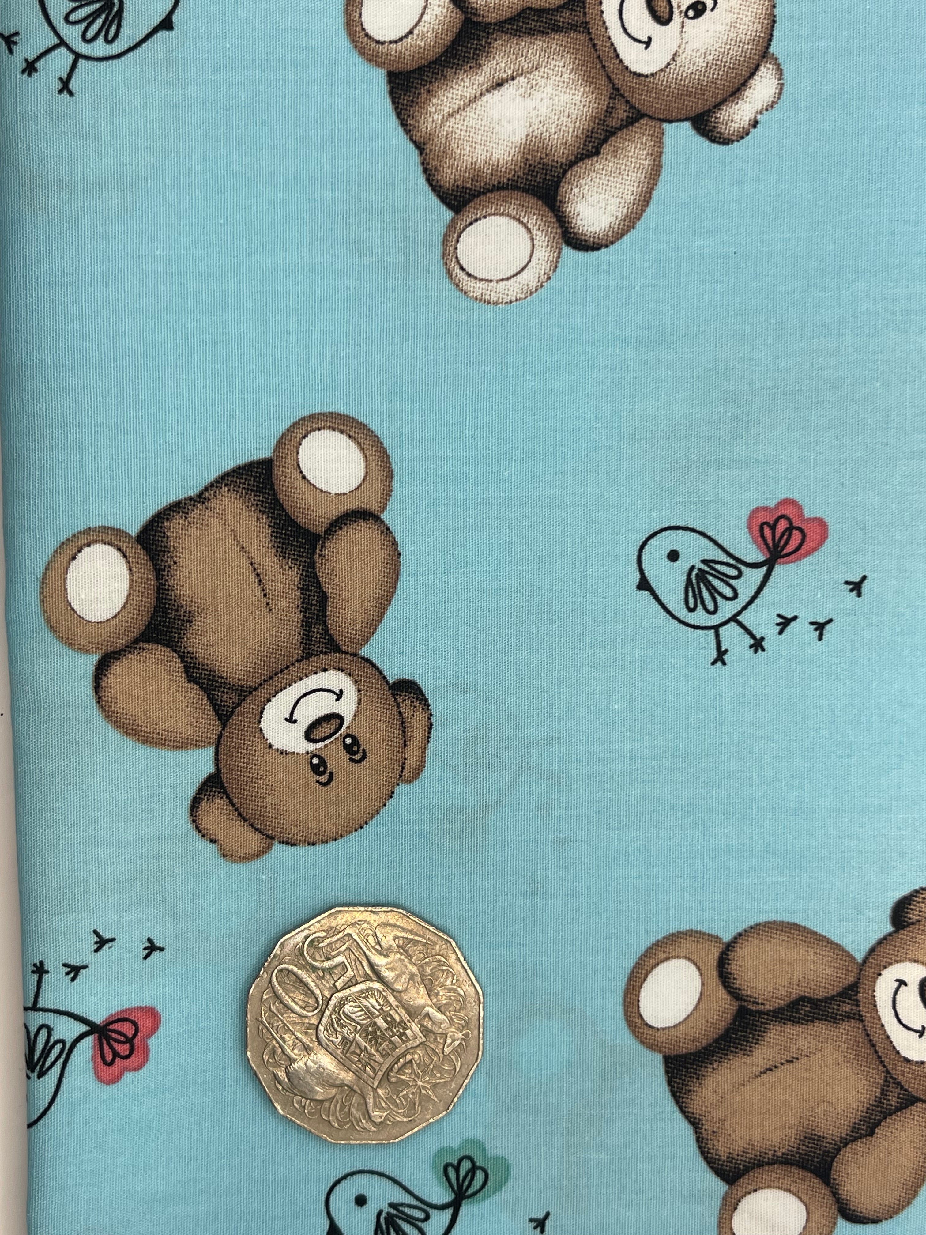 Soft Plush Teddy Bears in Blue - Perfect for Kids' Gifts, Nursery Decor & Cuddly Comfort