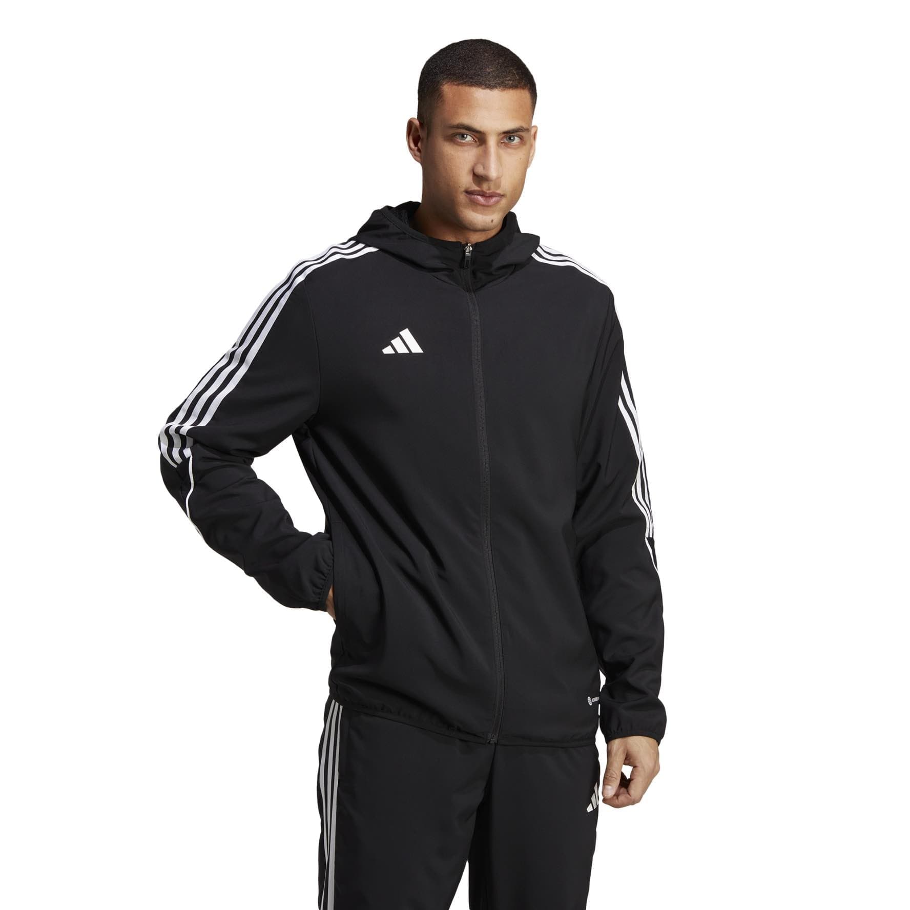 Nike Tiro 23 League Windbreaker Jacket - Lightweight Water-Resistant Soccer Training Jacket for Men - Perfect for Running, Football Practice & Outdoor Sports