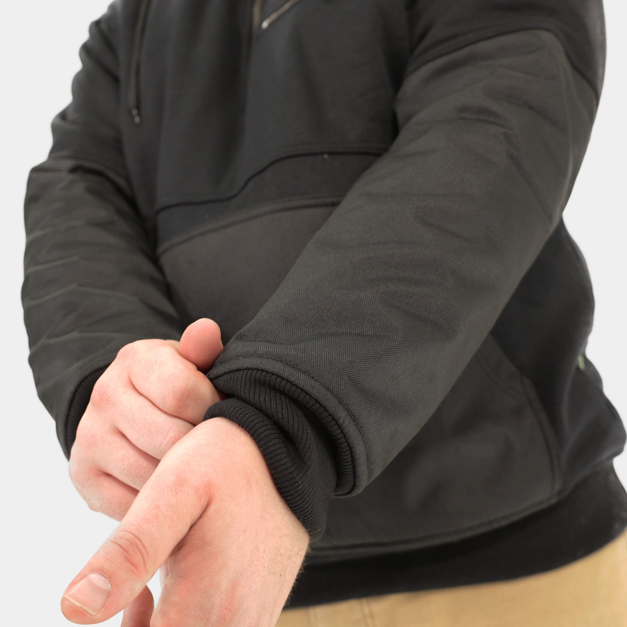 Peak Pro Quarter Zip Hoodie for Men & Women - Lightweight Fleece Pullover with Zipper - Perfect for Hiking, Running & Outdoor Activities