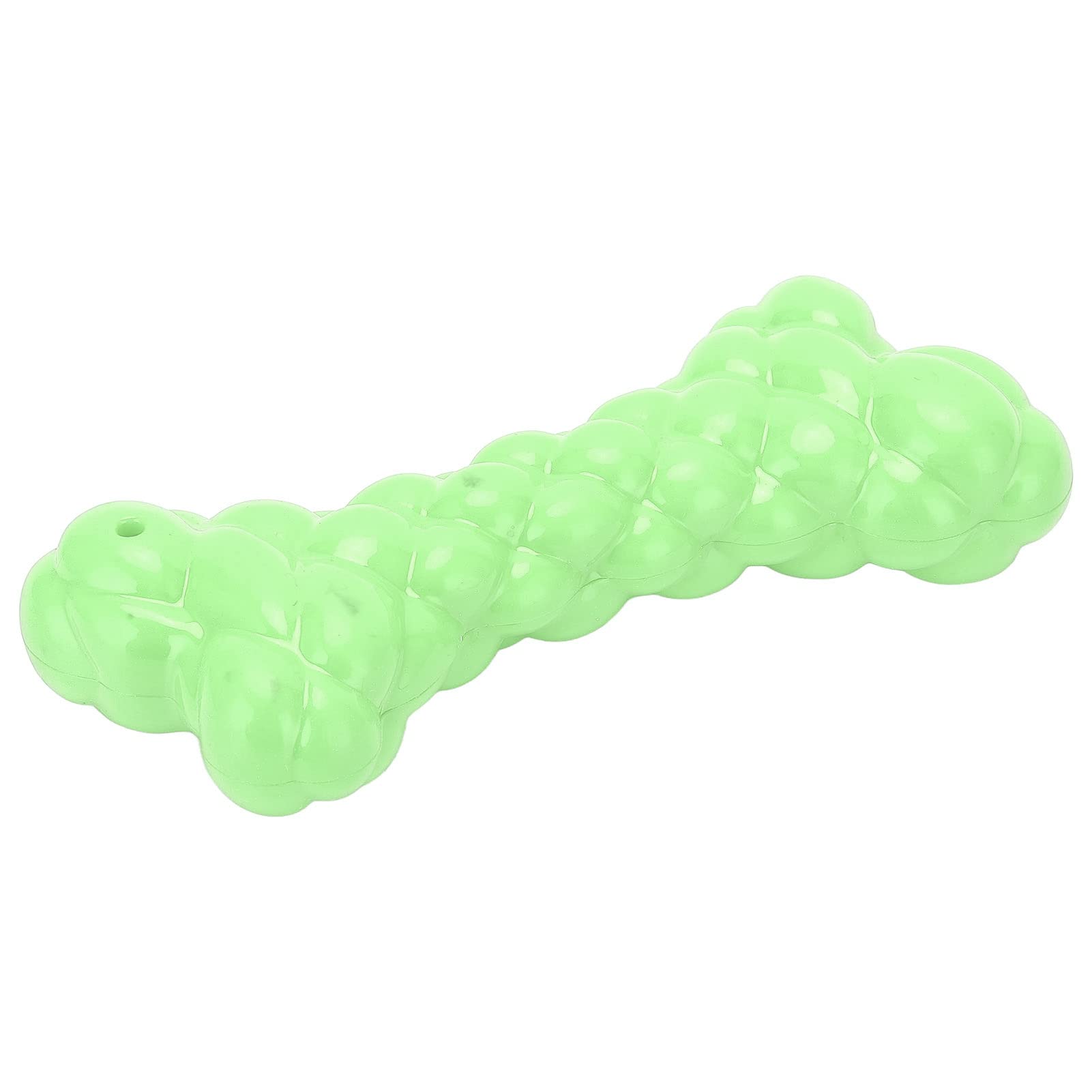 HEEPDD Durable Squeaky Dog Chew Toys - Interactive Dental Cleaning Bone for Puppies & Adult Dogs (Green) - Perfect for Teething, Playtime & Teeth Cleaning